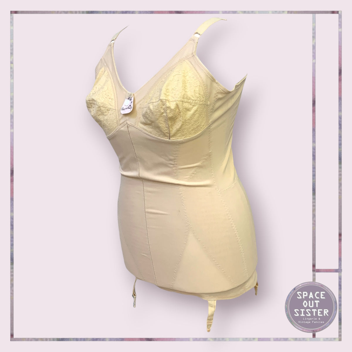 Vintage NOS Guy de Paris Corselette