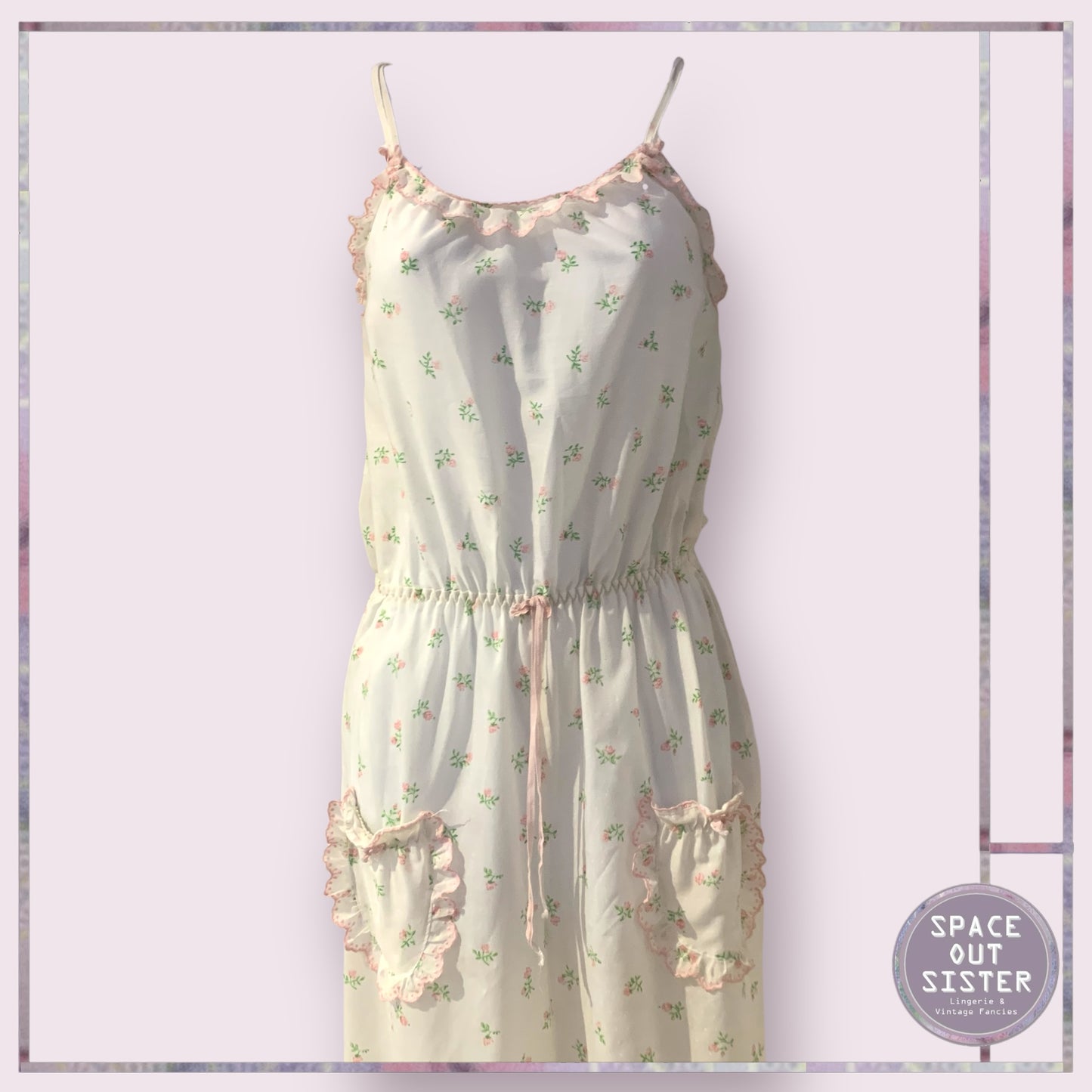 Vintage Floral Jumpsuit