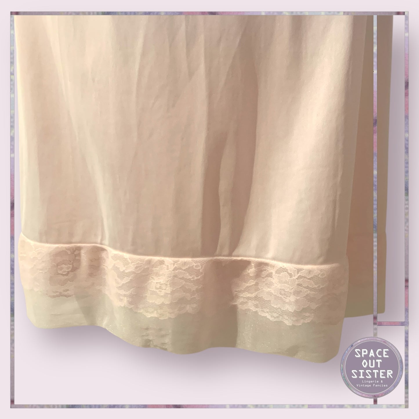 Vintage Candyfloss Pink Slip