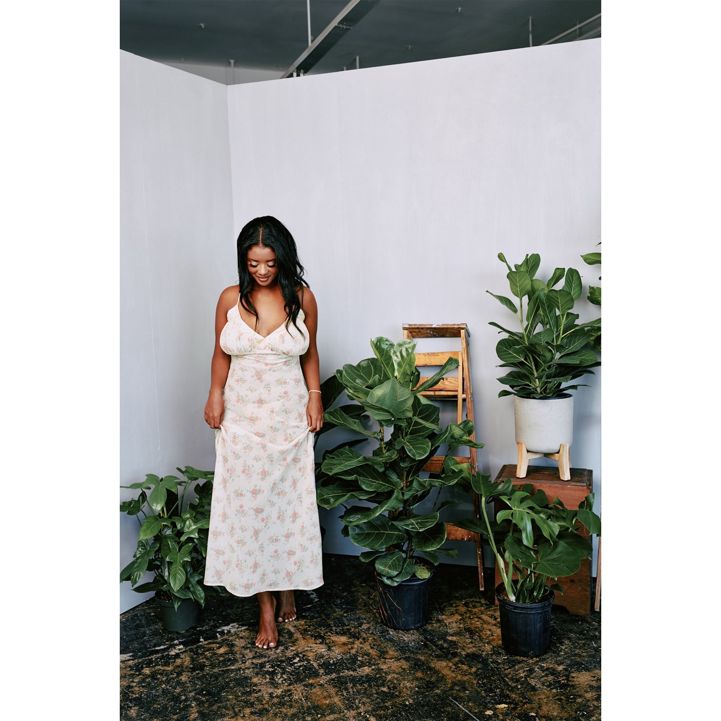 New Vintage Floral Slip Dress by Kilo Brava – Space Out Sister