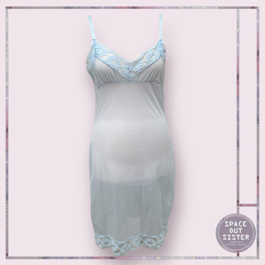 Vintage Mary Blue Slip