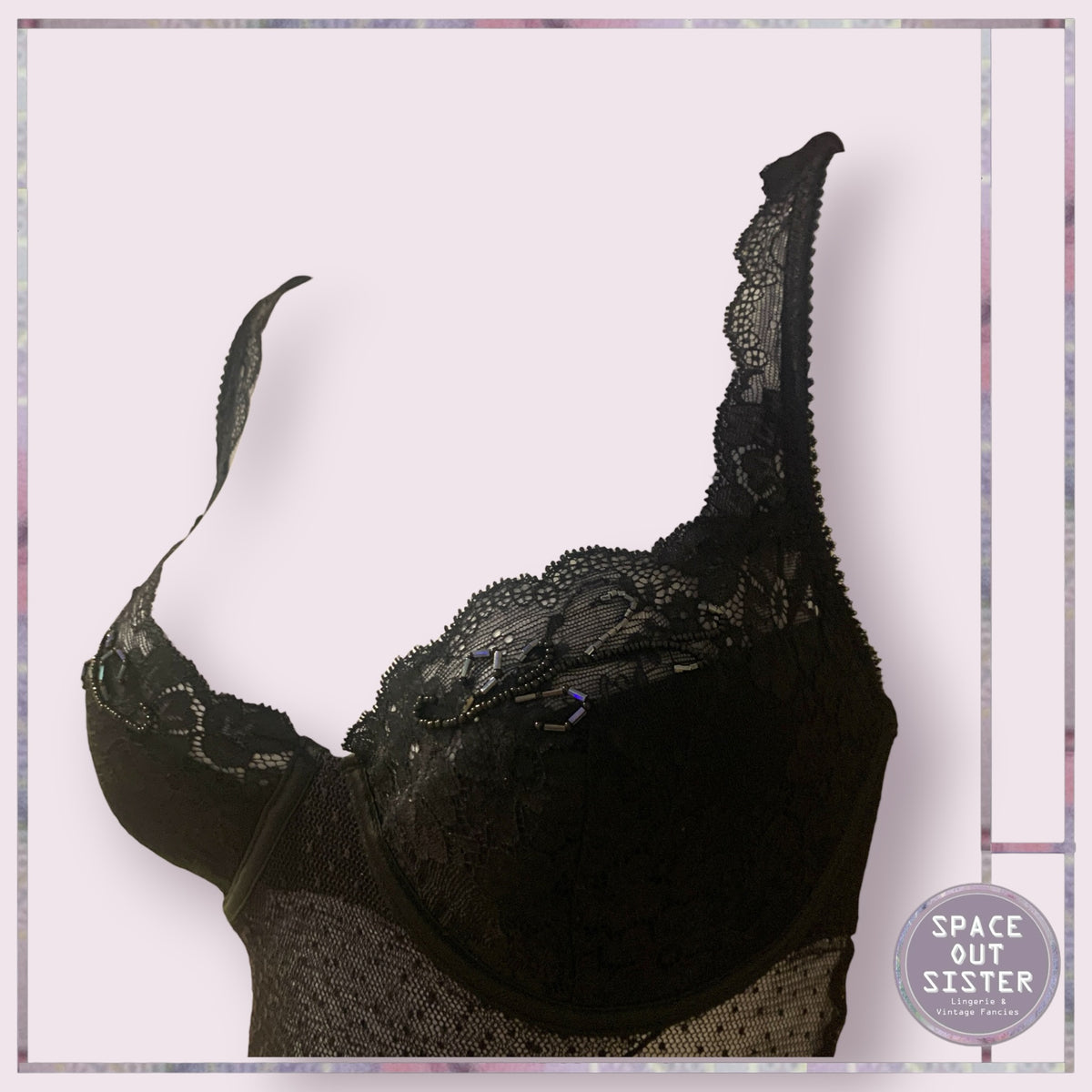 Vintage Sequin Tulle Petal Camisole