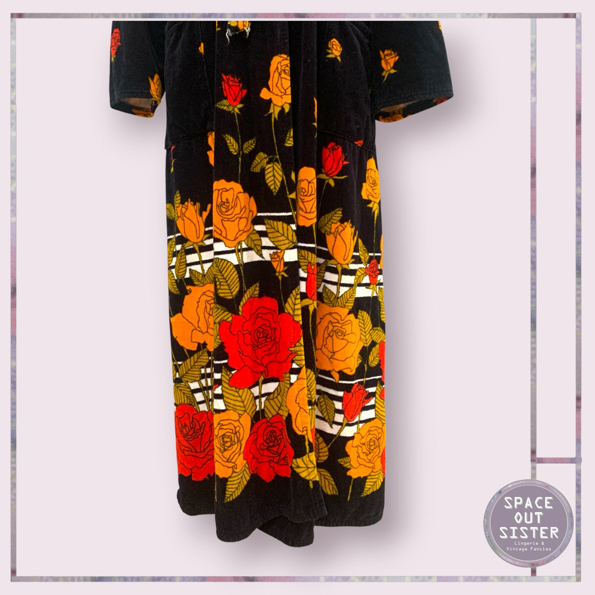 Vintage Cotton Teka Robe
