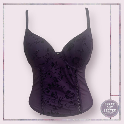 Livera Purple Bustier