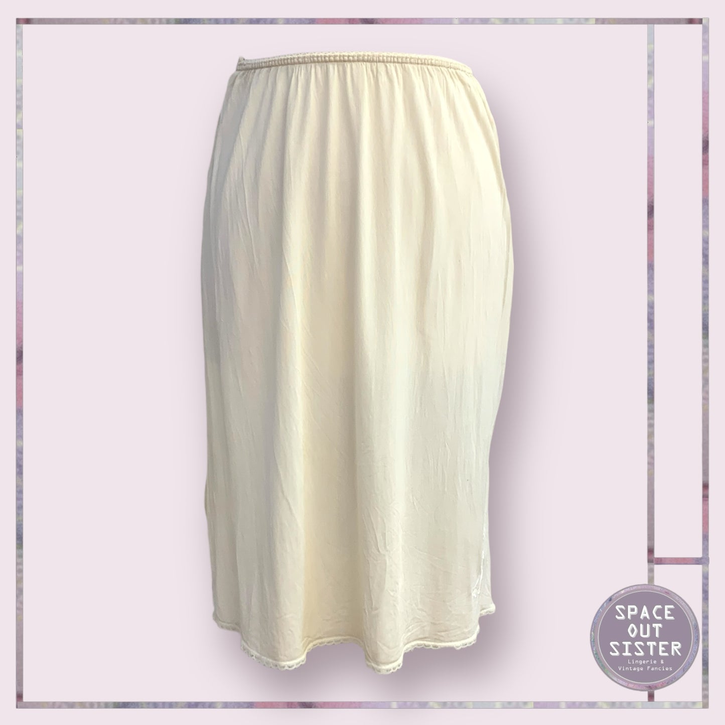 Vintage Butterscotch Half Slip