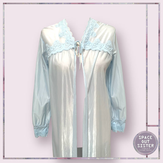 Vintage Powder Blue Robe