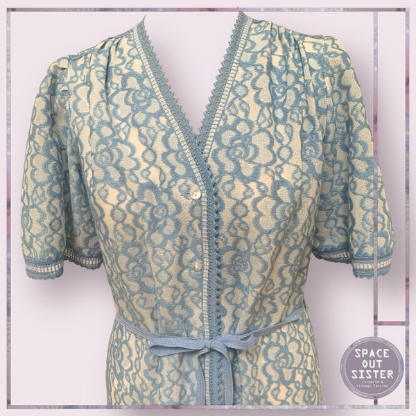 Vintage Hanro Nightdress in Blue