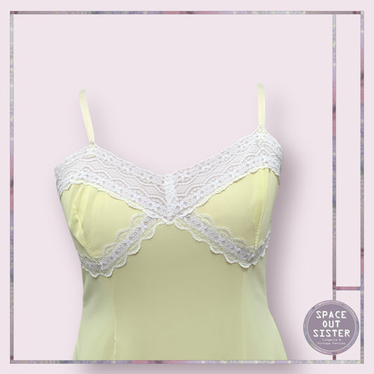 Vintage Bayer Lemon Slip