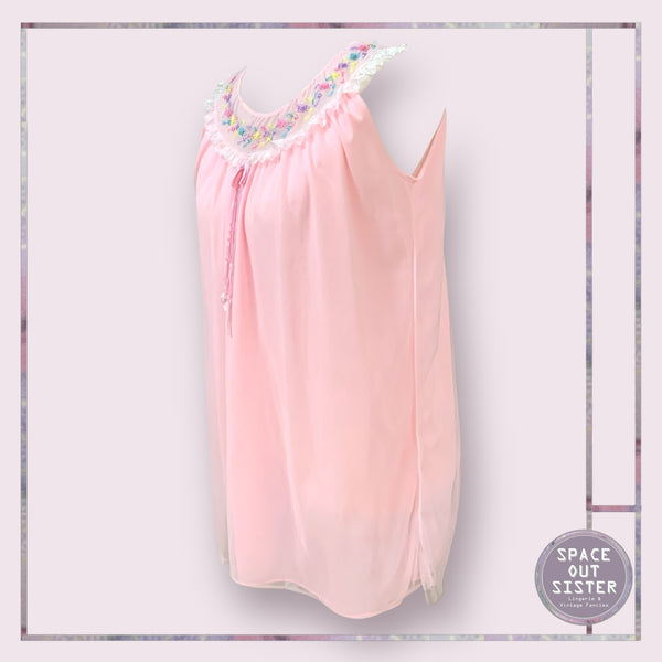 Vintage Pink Sweets Babydoll