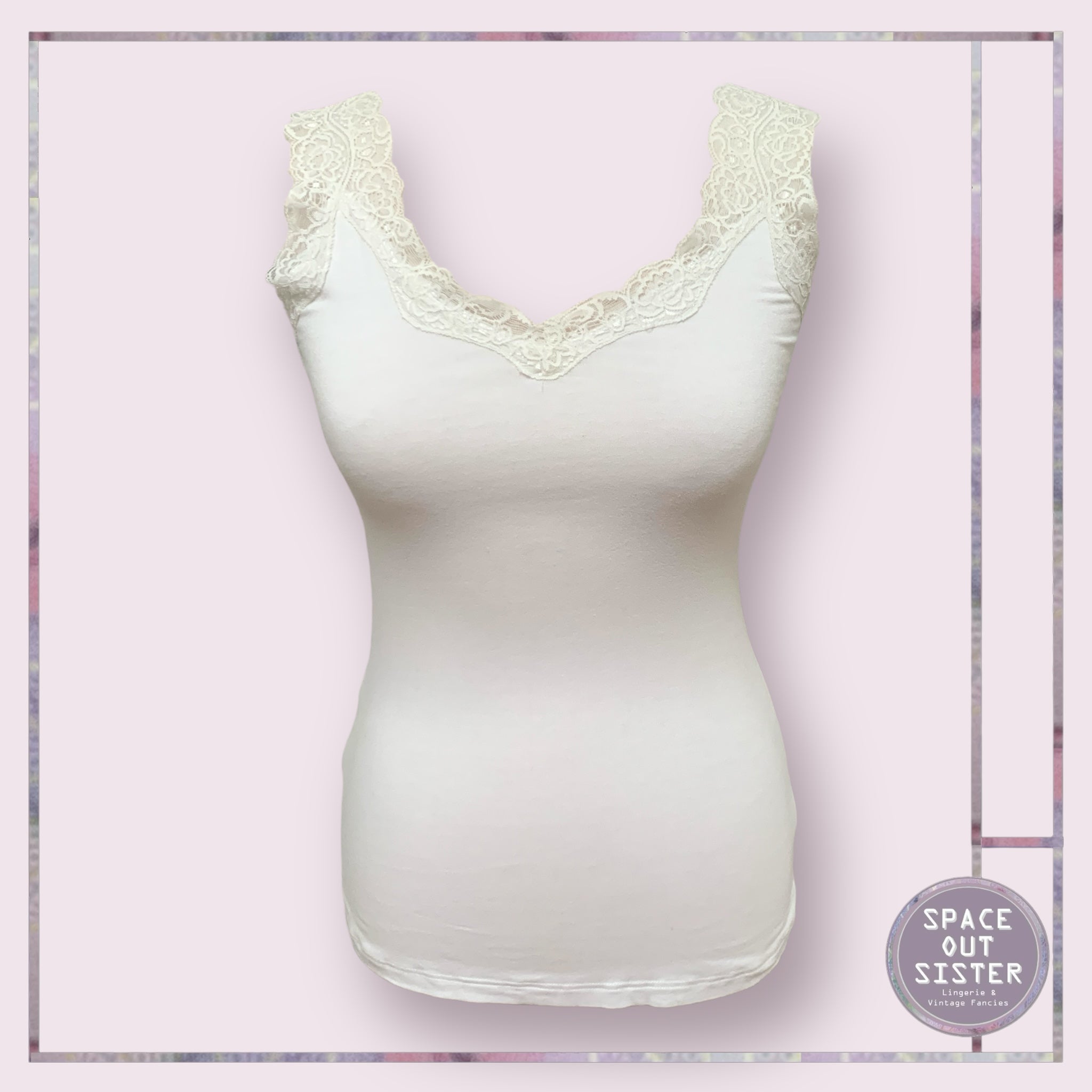 Cotton Lace Vest