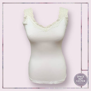 Cotton Lace Vest