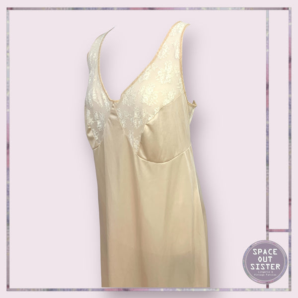 Vintage Donella Caramel Slip