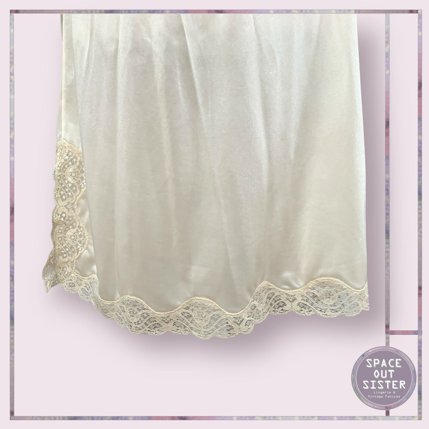 Vintage Buttercream Half Slip