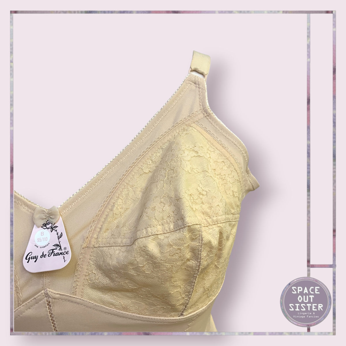 Vintage NOS Guy de Paris Corselette