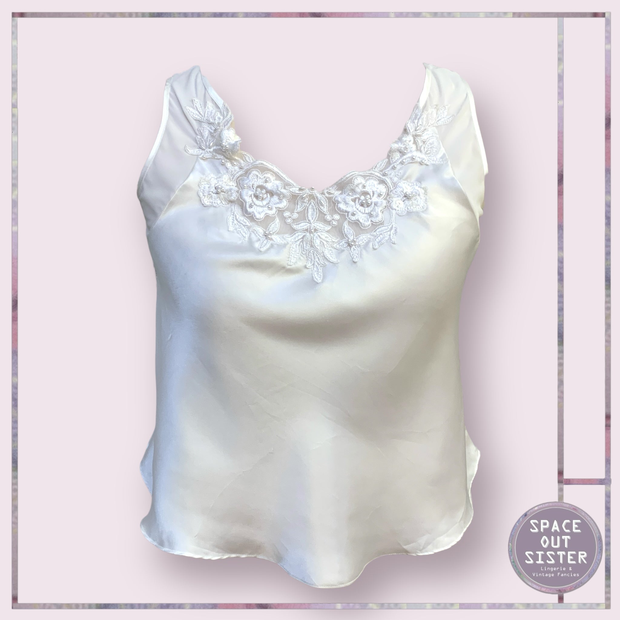 Vintage Maiden Form Pearl Camisole