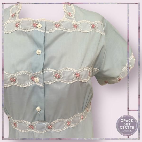 Vintage Flowerbud Layer Nightdress