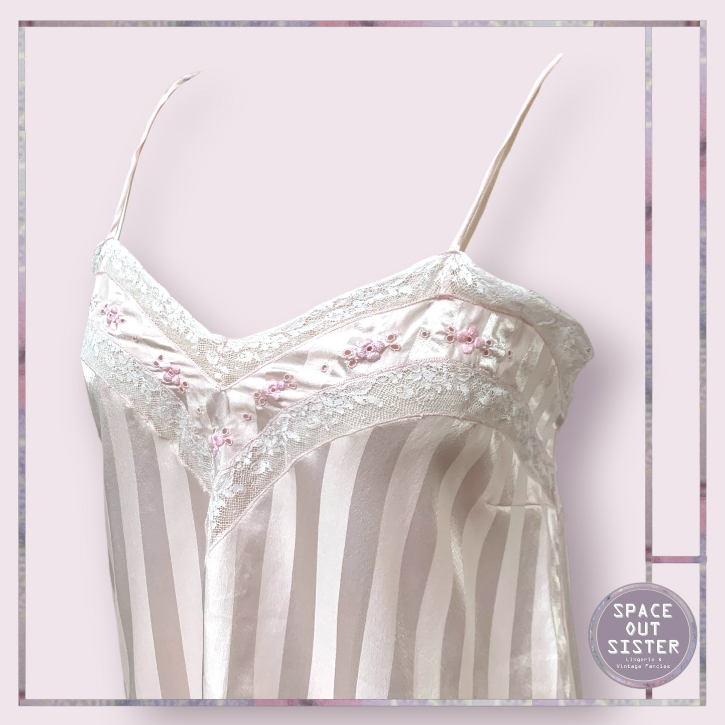 Vintage Subtle Stripe Camisole