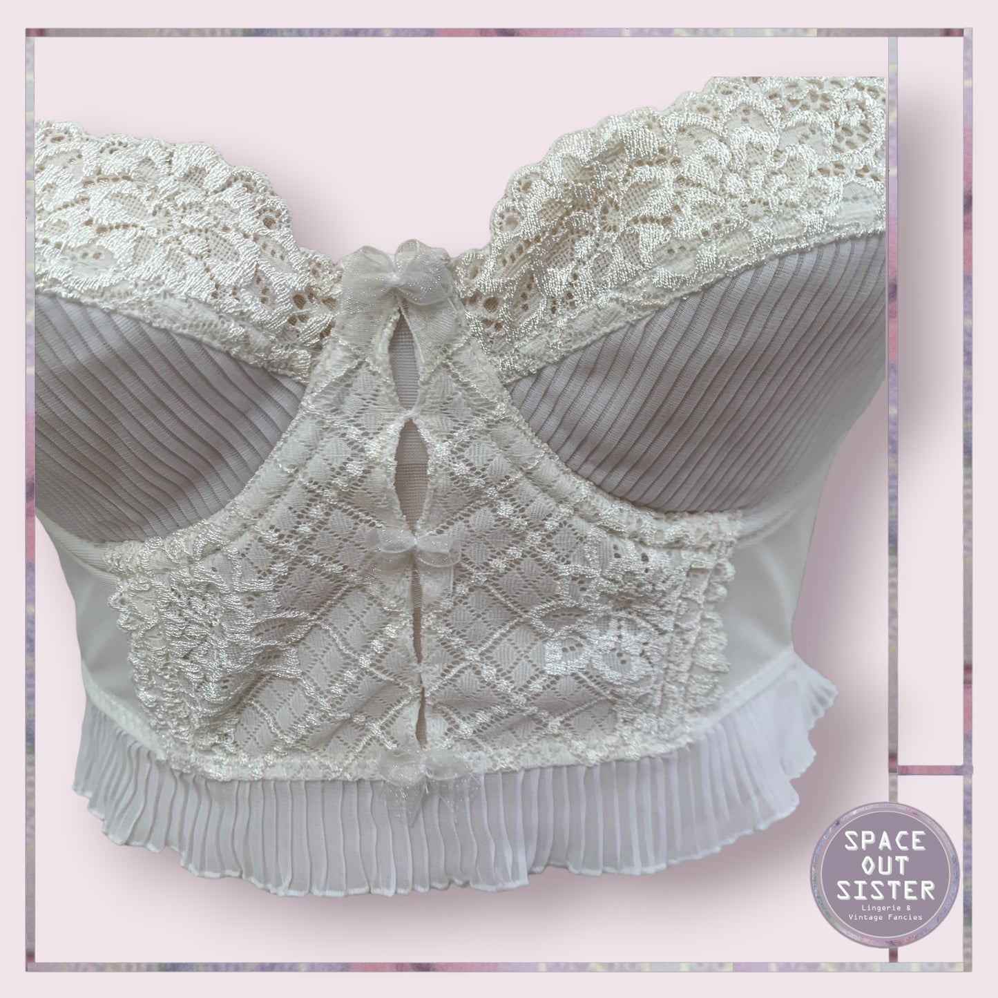 Vintage Longline Bra