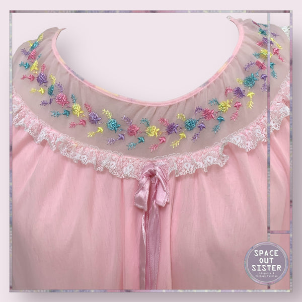 Vintage Pink Sweets Babydoll