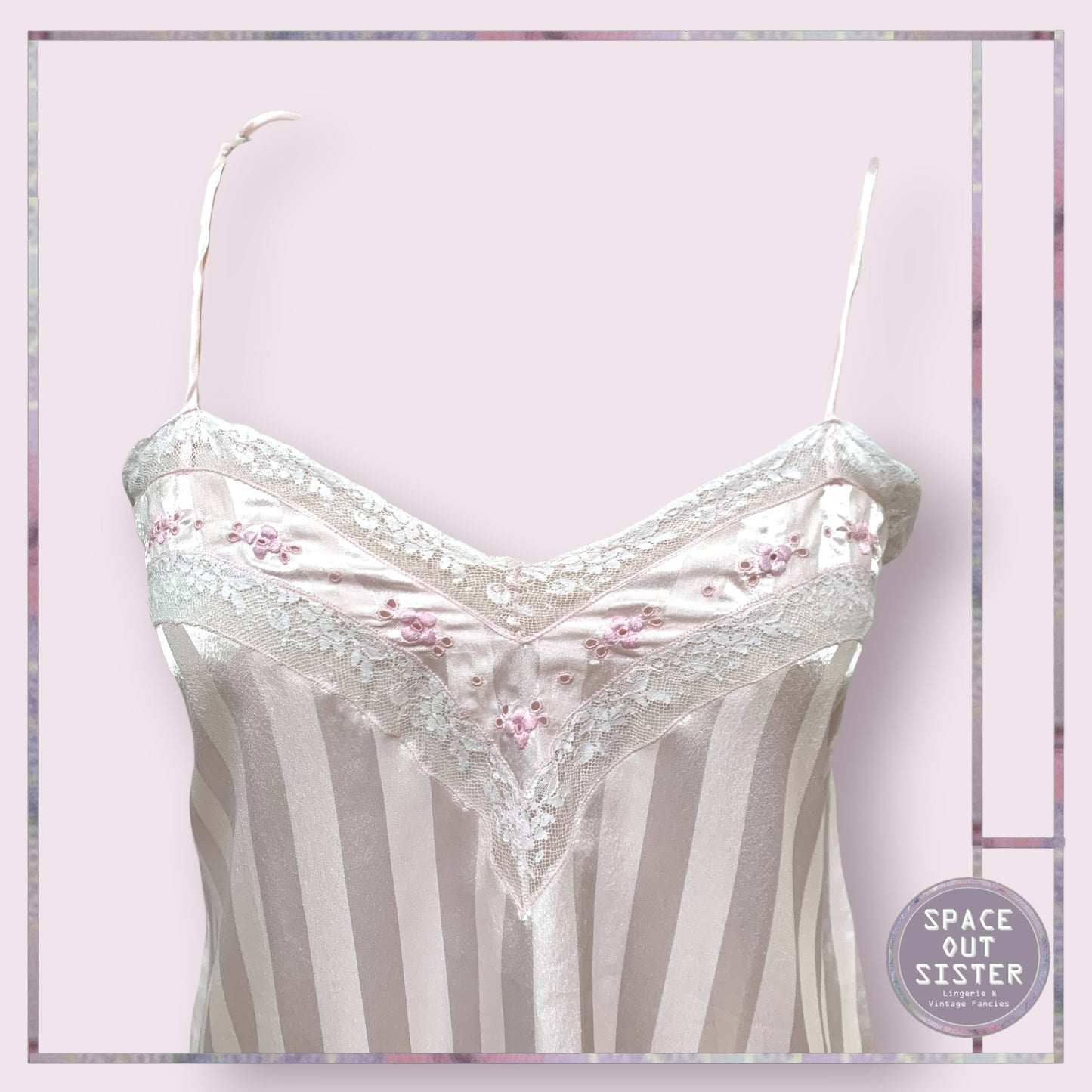 Vintage Subtle Stripe Camisole