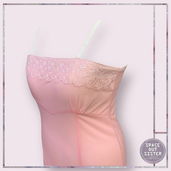 Vintage Accordion Pleat Slip