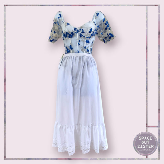 Vintage Cotton Petticoat L