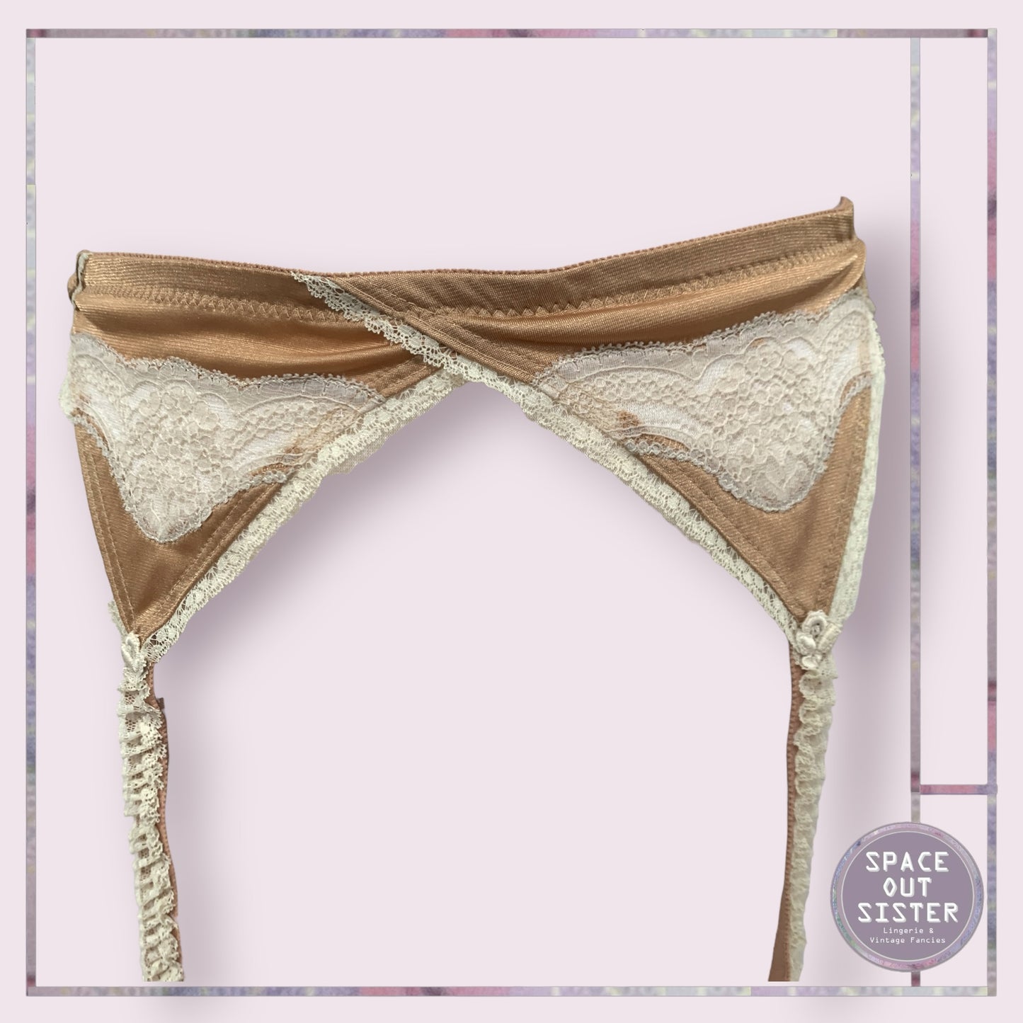 Italian Coffee & Creama Garter Belt