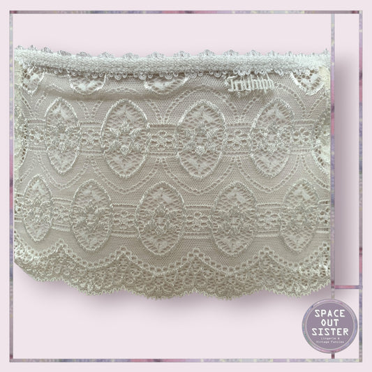 Triumph White Garter Belt