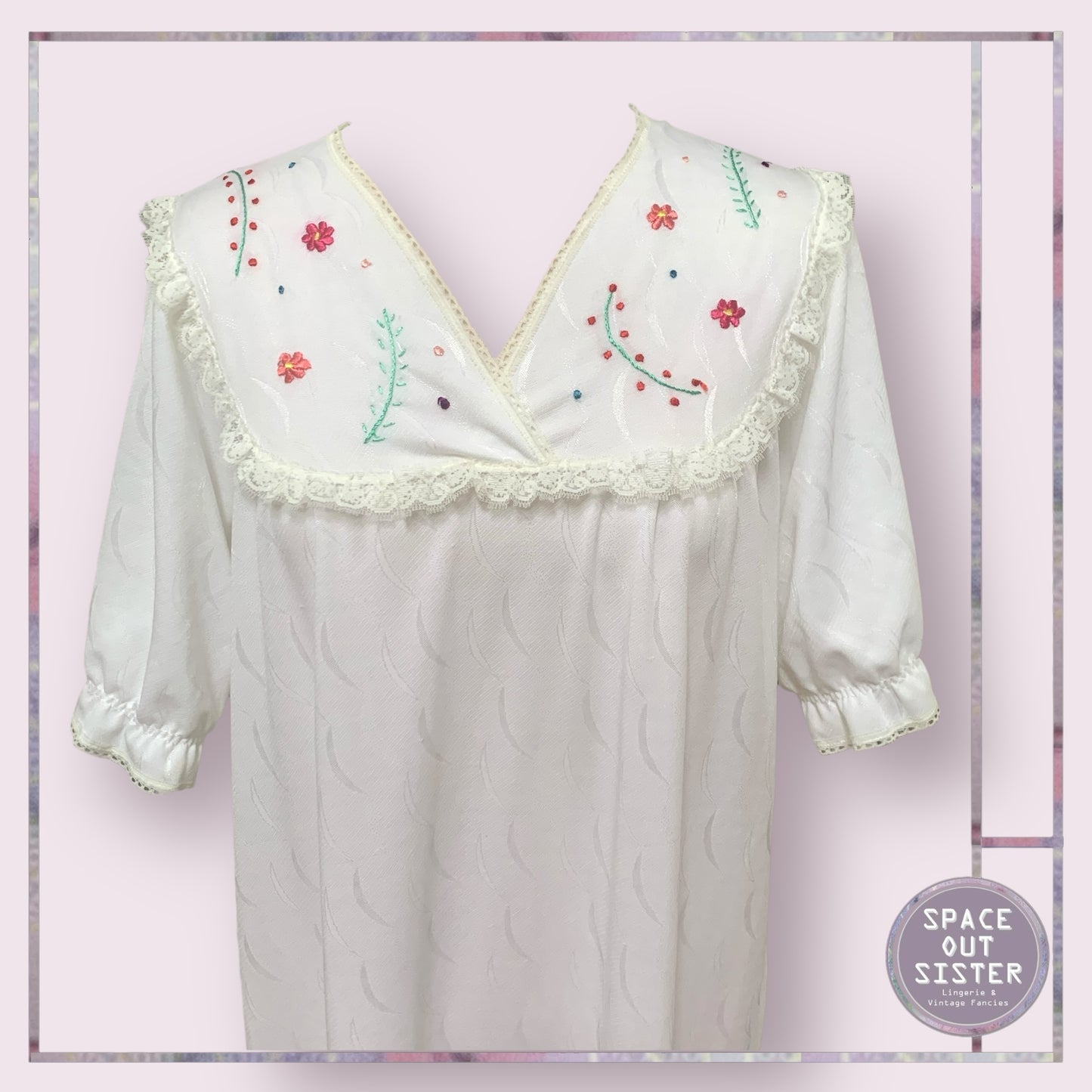 Vintage Needlework Nightdress