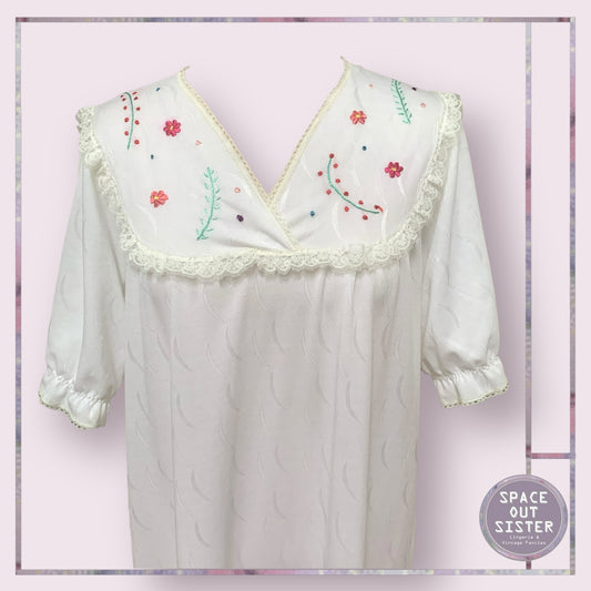 Vintage Needlework Nightdress