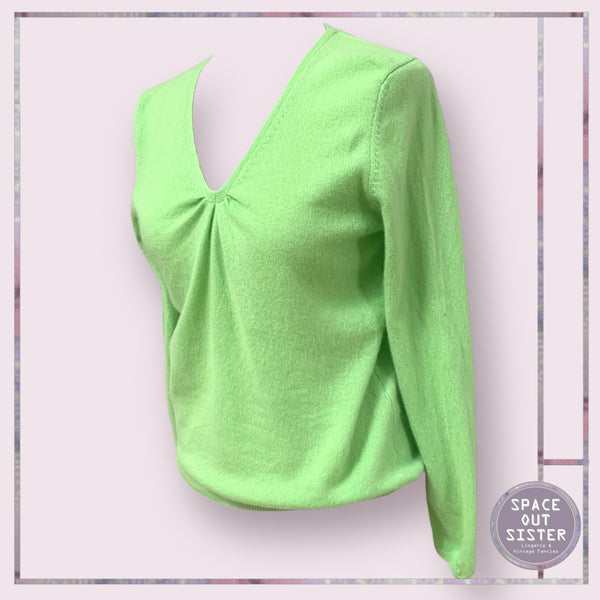 Pre-Loved Talbots Green Cashmere