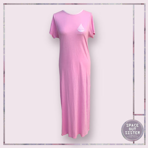 Vintage Circa 1980s Cotton Boat Nightdress