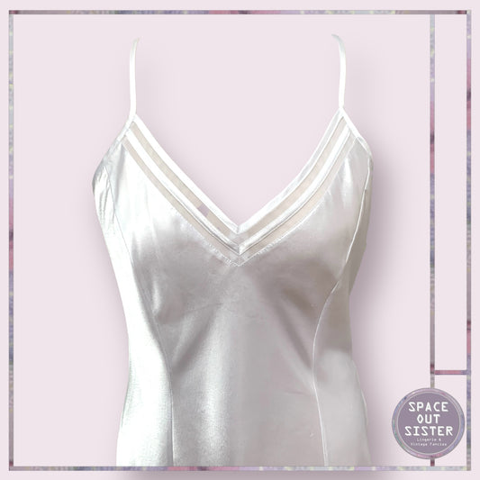 White Slip Dress