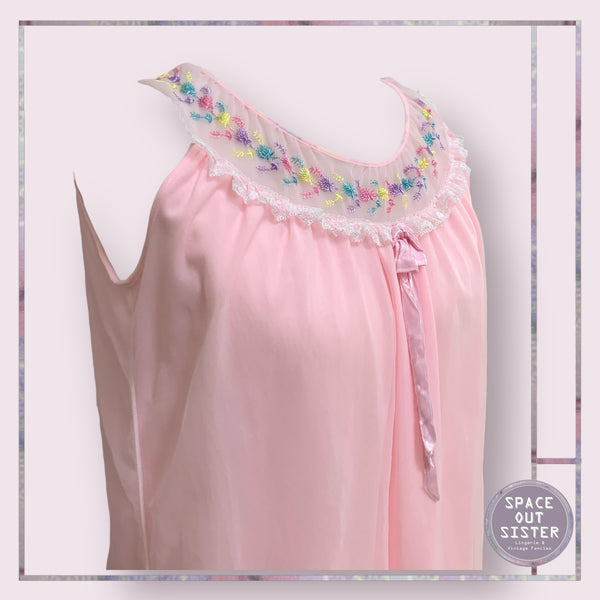 Vintage Pink Sweets Babydoll