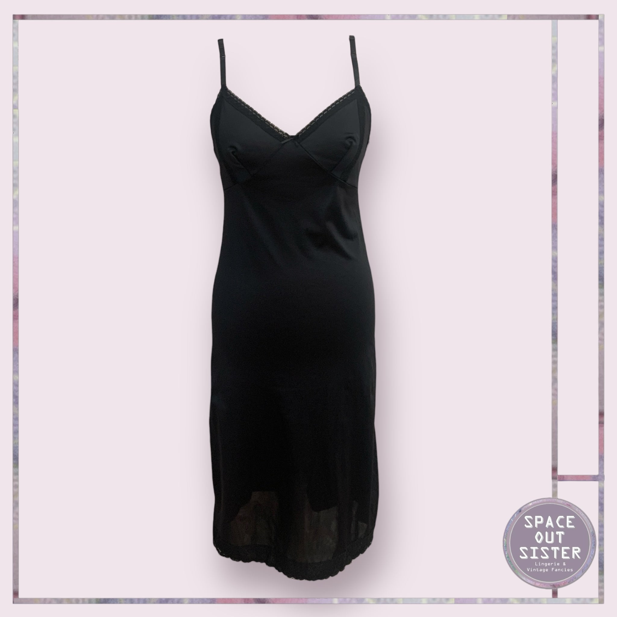 Vintage Brettlas Black Slip