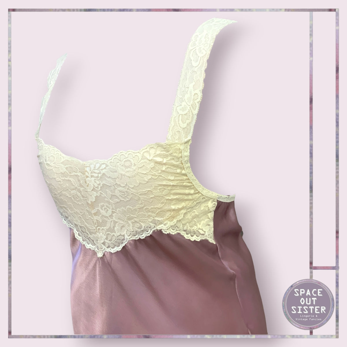 Vintage Mauve Undercover Australian Nighdress