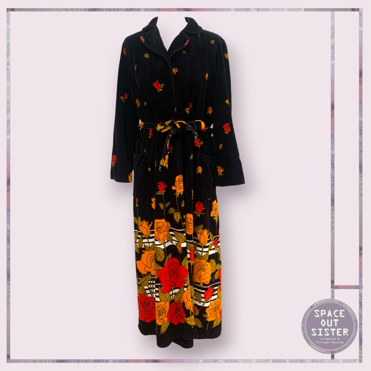 Vintage Cotton Teka Robe