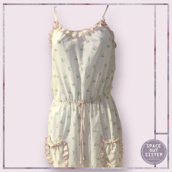 Vintage Floral Jumpsuit