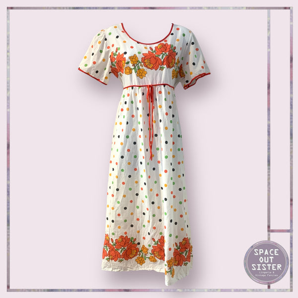 Vintage Poppy Nightdress