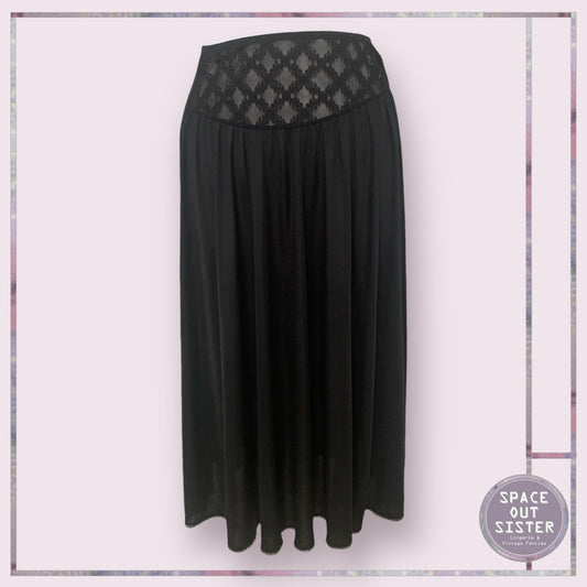 Vintage Diamond Half Slip