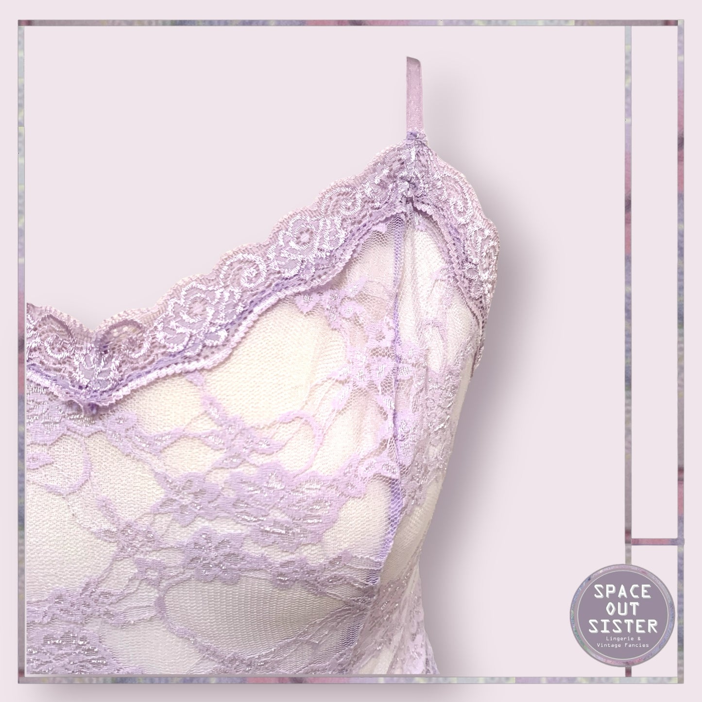 Avid Love Lilac Lace Nightdress