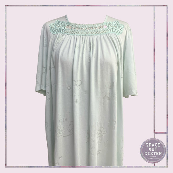 Vintage Light Green Nightdress
