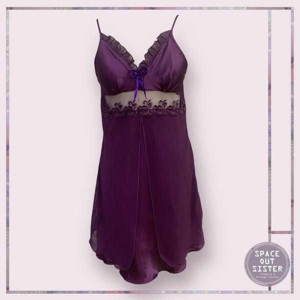 Vintage Purple Slip Dress