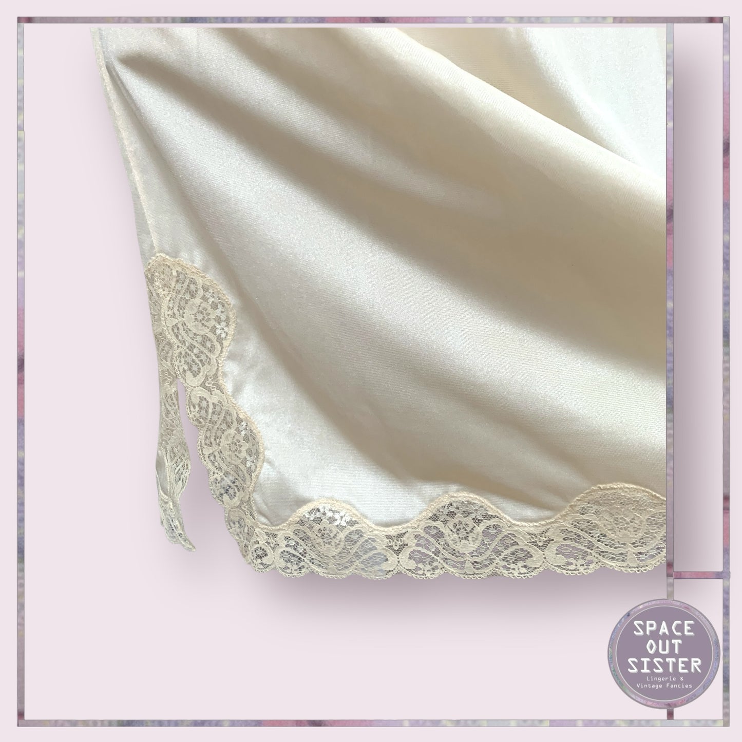 Vintage Buttercream Half Slip