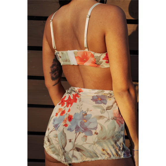 New Honey Bee Mesh High Waist Shorts by Kilo Brava