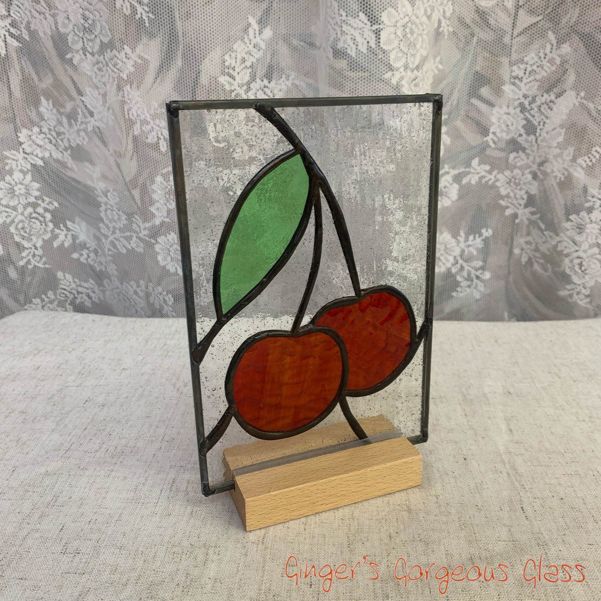 Cherries by Ginger's Gorgeous Glass