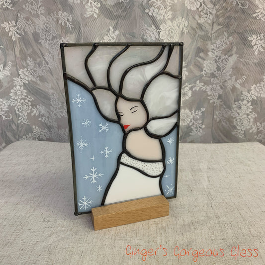 Ice Queen by Ginger's Gorgeous Glass