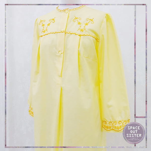 Vintage Yellow Nightdress