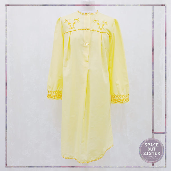 Vintage Yellow Nightdress