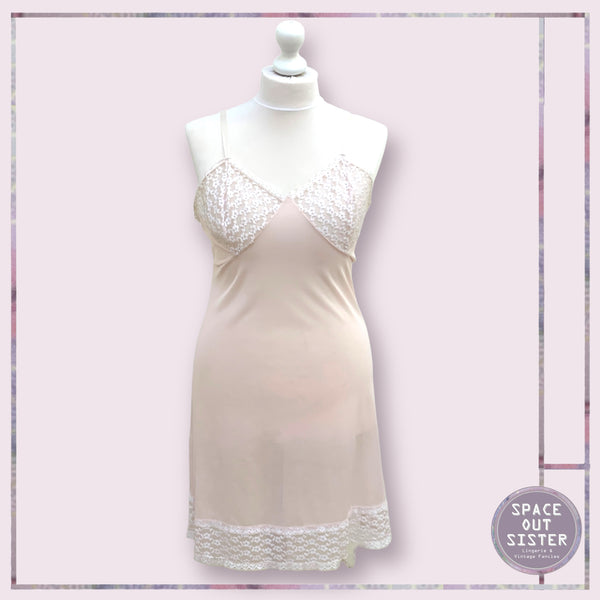 Vintage Barely There Pink Slip